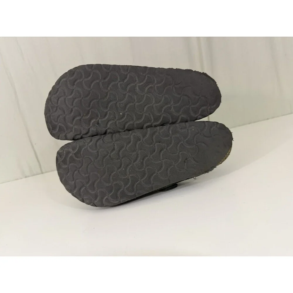 Birkenstock Boston Shearling Lined Clog Black Suede EU 40 US 9-9.5 Slow Fashion